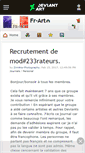 Mobile Screenshot of fr-art.deviantart.com