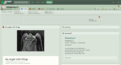 Desktop Screenshot of kimberley-h.deviantart.com