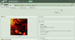 Desktop Screenshot of depleti.deviantart.com