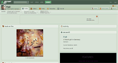 Desktop Screenshot of frall.deviantart.com