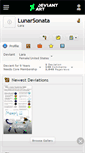 Mobile Screenshot of lunarsonata.deviantart.com