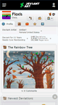Mobile Screenshot of fioxis.deviantart.com