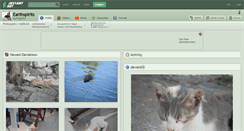 Desktop Screenshot of earthspirits.deviantart.com