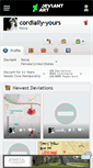 Mobile Screenshot of cordially-yours.deviantart.com