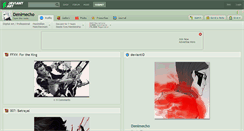 Desktop Screenshot of denimecho.deviantart.com