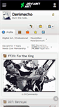 Mobile Screenshot of denimecho.deviantart.com