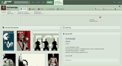 Desktop Screenshot of mortasonge.deviantart.com