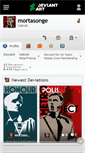 Mobile Screenshot of mortasonge.deviantart.com