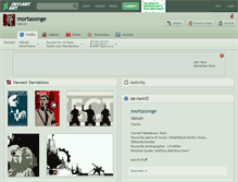 Tablet Screenshot of mortasonge.deviantart.com