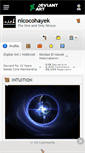 Mobile Screenshot of nicocohayek.deviantart.com