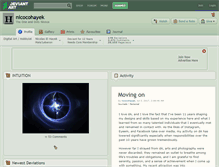 Tablet Screenshot of nicocohayek.deviantart.com