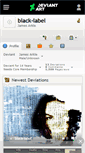 Mobile Screenshot of black-label.deviantart.com