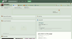 Desktop Screenshot of ichi-spyro.deviantart.com