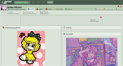 Desktop Screenshot of jayden-winters.deviantart.com