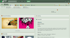 Desktop Screenshot of ddreams.deviantart.com