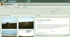 Desktop Screenshot of gennysgraphix.deviantart.com