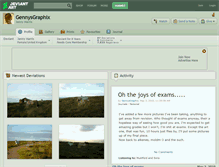 Tablet Screenshot of gennysgraphix.deviantart.com