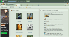 Desktop Screenshot of damichoacan.deviantart.com