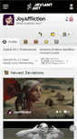 Mobile Screenshot of joyaffliction.deviantart.com