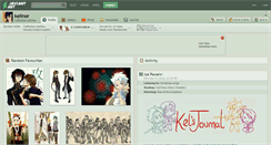 Desktop Screenshot of kelinor.deviantart.com