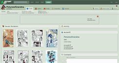Desktop Screenshot of picturesofgrandma.deviantart.com