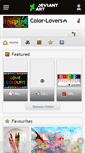 Mobile Screenshot of color-lovers.deviantart.com