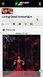 Mobile Screenshot of living-dead-immortal.deviantart.com