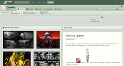 Desktop Screenshot of chrysley.deviantart.com