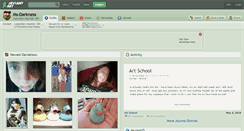 Desktop Screenshot of ms-darkness.deviantart.com