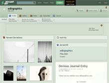 Tablet Screenshot of edingraphics.deviantart.com