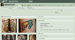 Desktop Screenshot of magicstattoostudio.deviantart.com