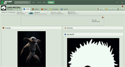 Desktop Screenshot of lumz-mccurly.deviantart.com
