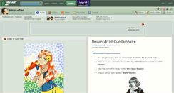 Desktop Screenshot of mirax-chan.deviantart.com
