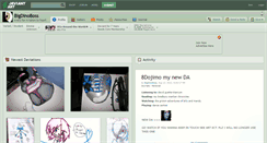 Desktop Screenshot of bigdinoboss.deviantart.com
