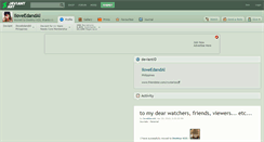 Desktop Screenshot of iloveedandal.deviantart.com