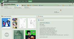 Desktop Screenshot of anti-chichi-alliance.deviantart.com