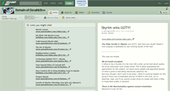 Desktop Screenshot of domain-of-dovahkiin.deviantart.com