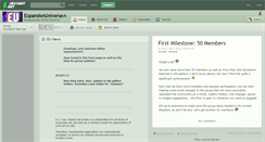 Desktop Screenshot of expansionuniverse.deviantart.com