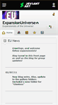 Mobile Screenshot of expansionuniverse.deviantart.com
