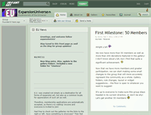 Tablet Screenshot of expansionuniverse.deviantart.com