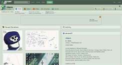 Desktop Screenshot of mkava.deviantart.com