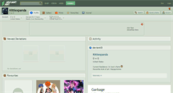 Desktop Screenshot of kittiexpanda.deviantart.com