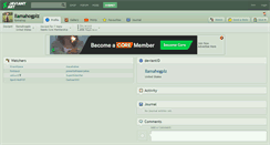 Desktop Screenshot of llamahogplz.deviantart.com