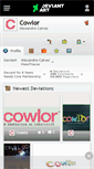 Mobile Screenshot of cowlor.deviantart.com