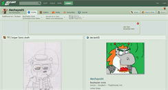 Desktop Screenshot of mechayoshi.deviantart.com