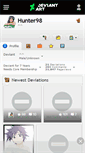 Mobile Screenshot of hunter98.deviantart.com