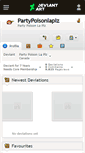 Mobile Screenshot of partypoisonlaplz.deviantart.com