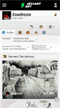Mobile Screenshot of essebizzle.deviantart.com