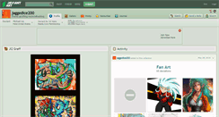 Desktop Screenshot of jaggedice200.deviantart.com