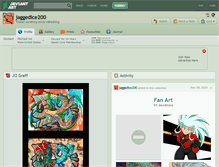 Tablet Screenshot of jaggedice200.deviantart.com